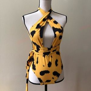 New Unworn Sexy One-Piece Swimsuit